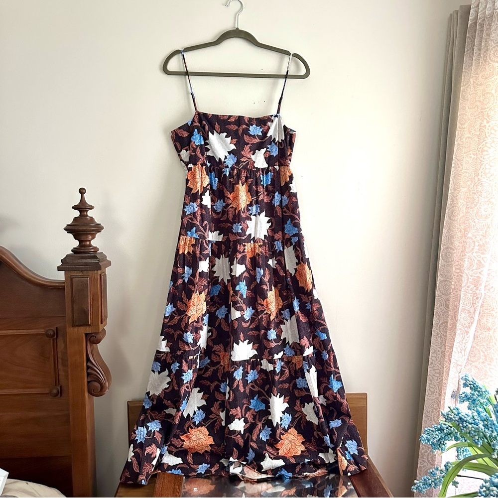 Seafolly • Boheme Floral Maxi Dress in Black‎